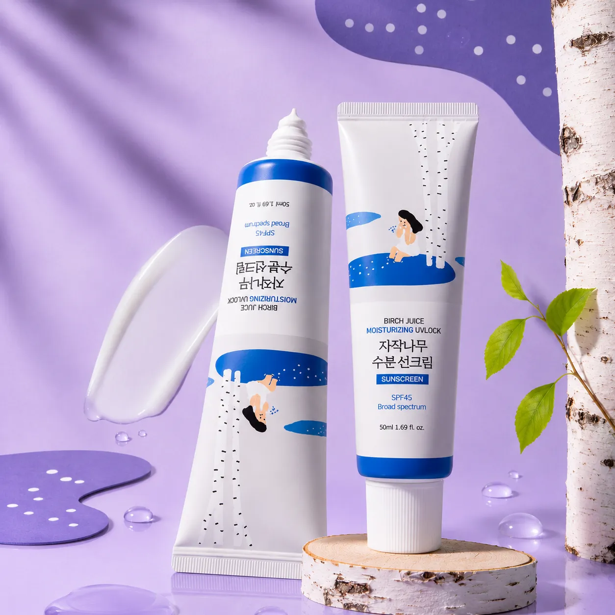 Round Lab Birch Juice Moisturizing Sunscreen